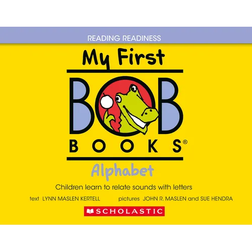 My First Bob Books - Alphabet Hardcover Bind-Up Phonics, Letter Sounds, Ages 3 and Up, Pre-K (Reading Readiness)