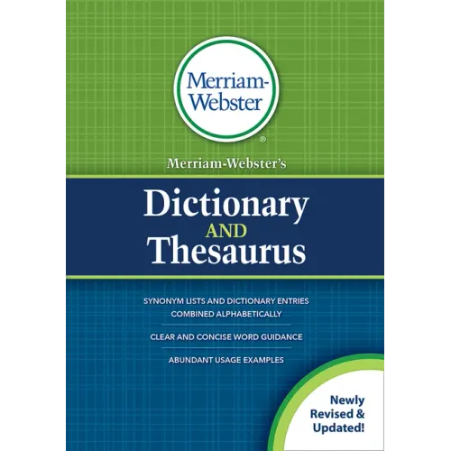 Merriam-Webster's Dictionary and Thesaurus