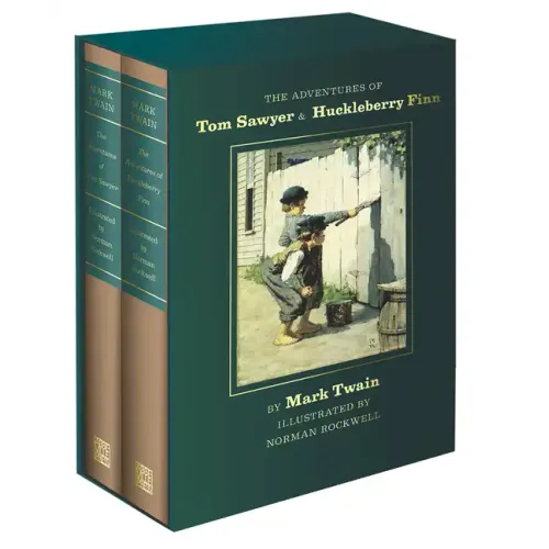 The Adventures of Tom Sawyer and Huckleberry Finn: Norman Rockwell Collector's Edition