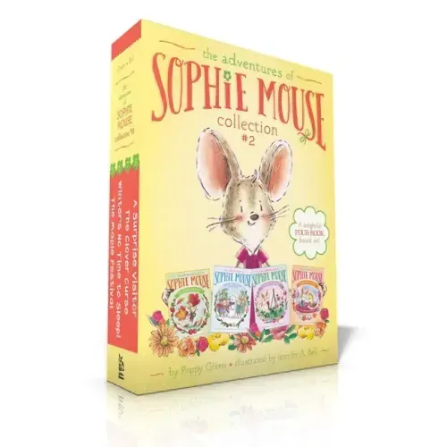 The Adventures of Sophie Mouse Collection #2 (Boxed Set): The Maple Festival; Winter's No Time to Sleep!; The Clover Curse; A Surprise Visitor