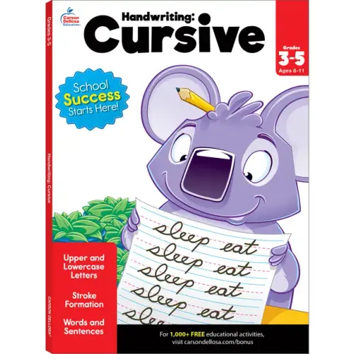 Handwriting: Cursive Workbook