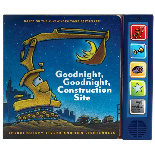Goodnight, Goodnight, Construction Site Sound Book: (Construction Books for Kids, Books with Sound for Toddlers, Children's Truck Books, Read Aloud Bo