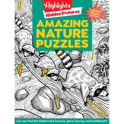 Amazing Nature Puzzles: Explore & Discover with Over 100 Fun Hidden Pictures Nature Puzzles, Celebrate the Wonders of Nature with a Nature Activity Bo