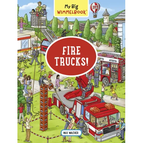 My Big Wimmelbook(r) - Fire Trucks!: A Look-And-Find Book (Kids Tell the Story)