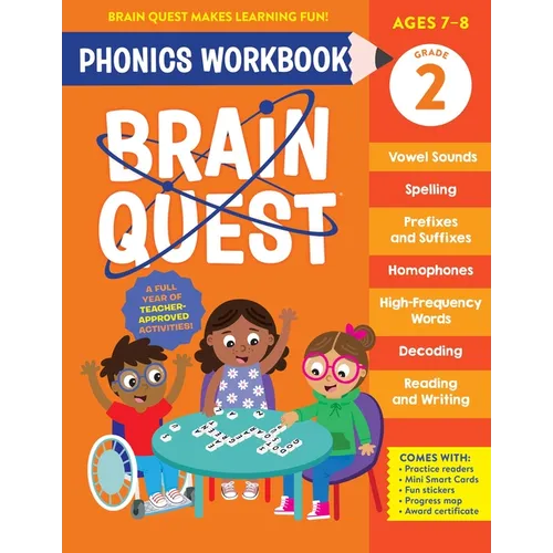 Brain Quest Phonics Workbook: Grade 2