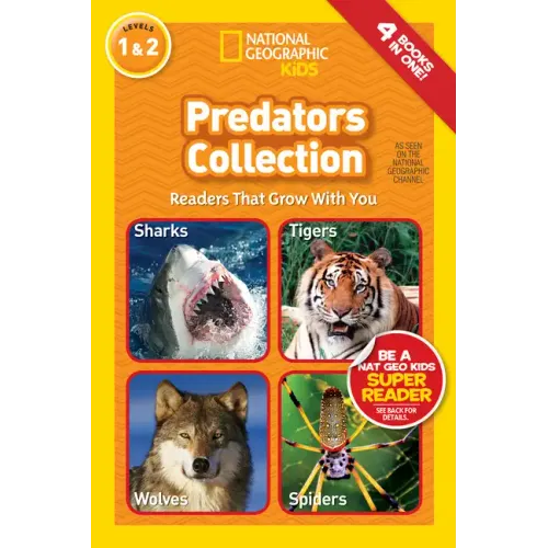 Predators Collection (National Geographic Kids Readers, Levels 1 & 2): Readers That Grow with You