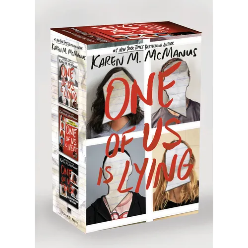 One of Us Is Lying Series Paperback Boxed Set: One of Us Is Lying; One of Us Is Next; One of Us Is Back