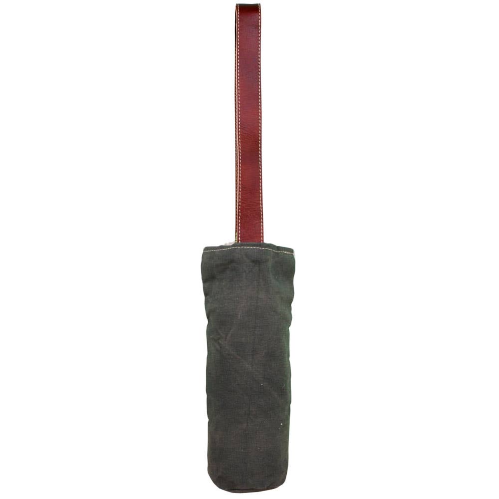 Wine Bag With Star and Leather