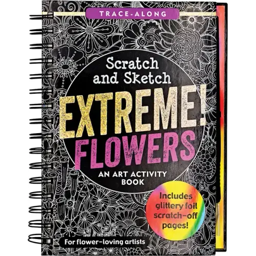 Scratch & Sketch Extreme Flowers