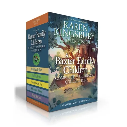 A Baxter Family Children Complete Paperback Collection (Boxed Set): Best Family Ever; Finding Home; Never Grow Up; Adventure Awaits; Being Baxters