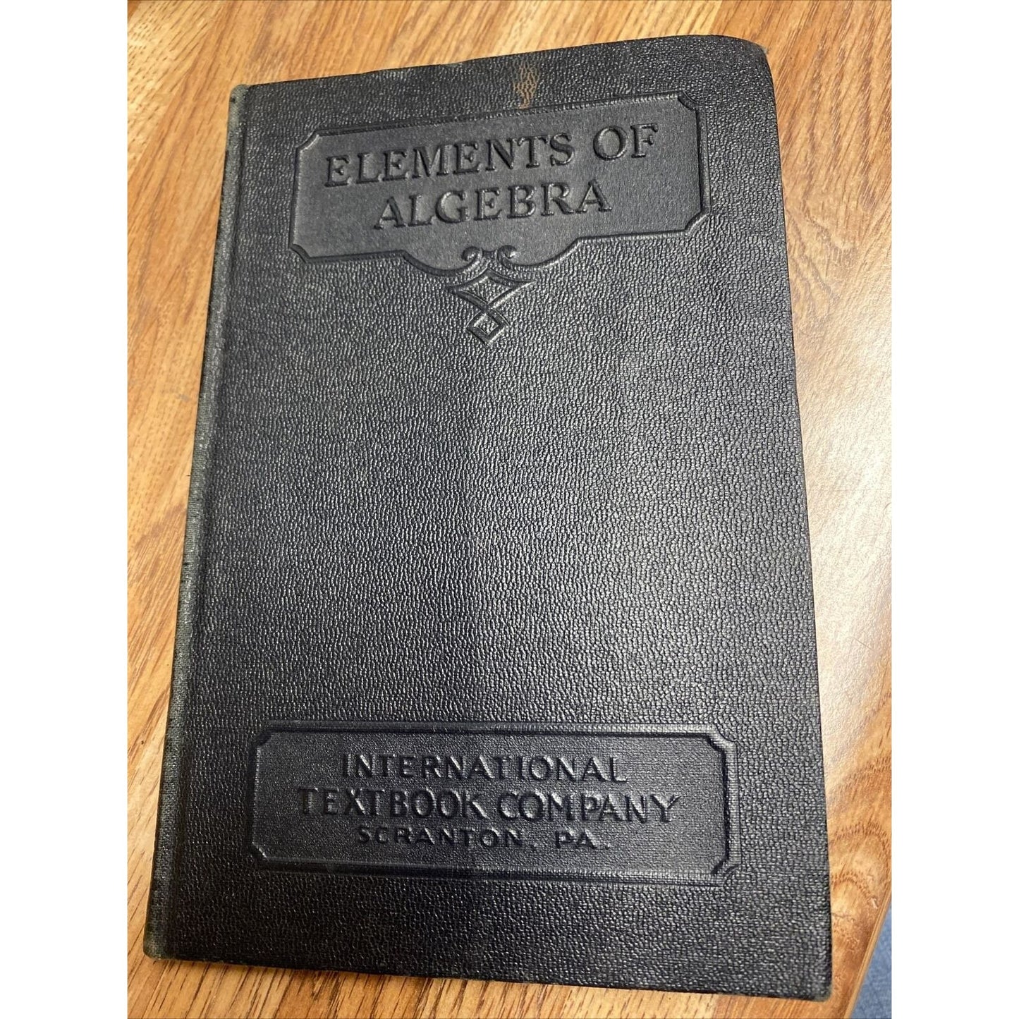 Elements of Algebra by International Textbook Company