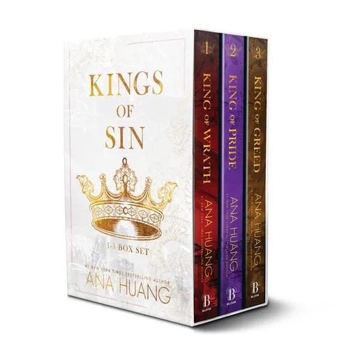 Kings of Sin Series Boxed Set, Books 1-3: King of Wrath, King of Pride, and King of Greed