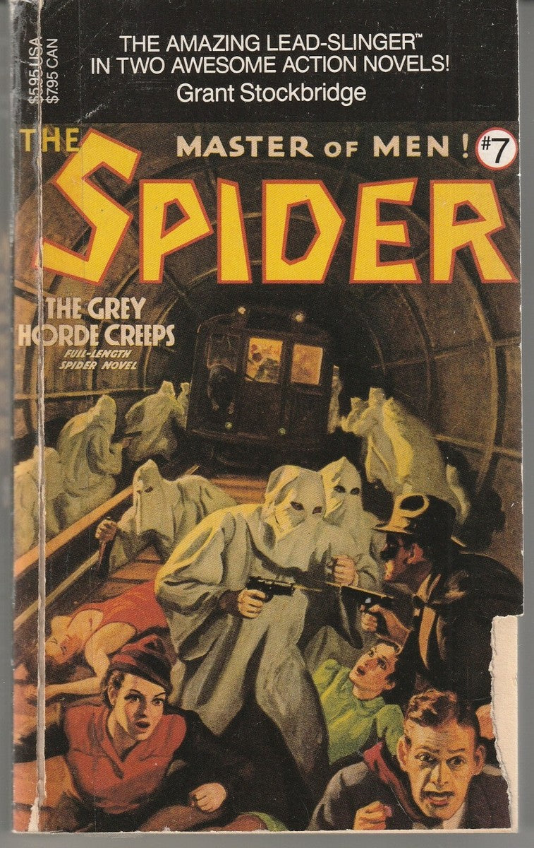 The Spider : The Grey Horde Creeps(Masters of Men, No 7) by Grant Stockbridge