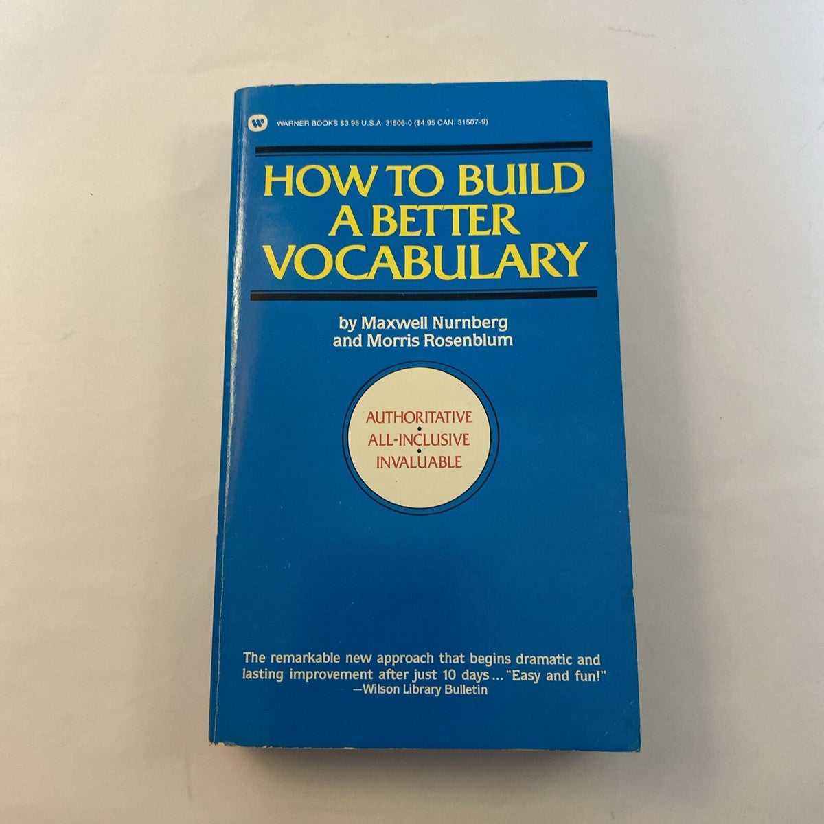 How to Build a Better Vocabulary by Maxwell Nurnberg