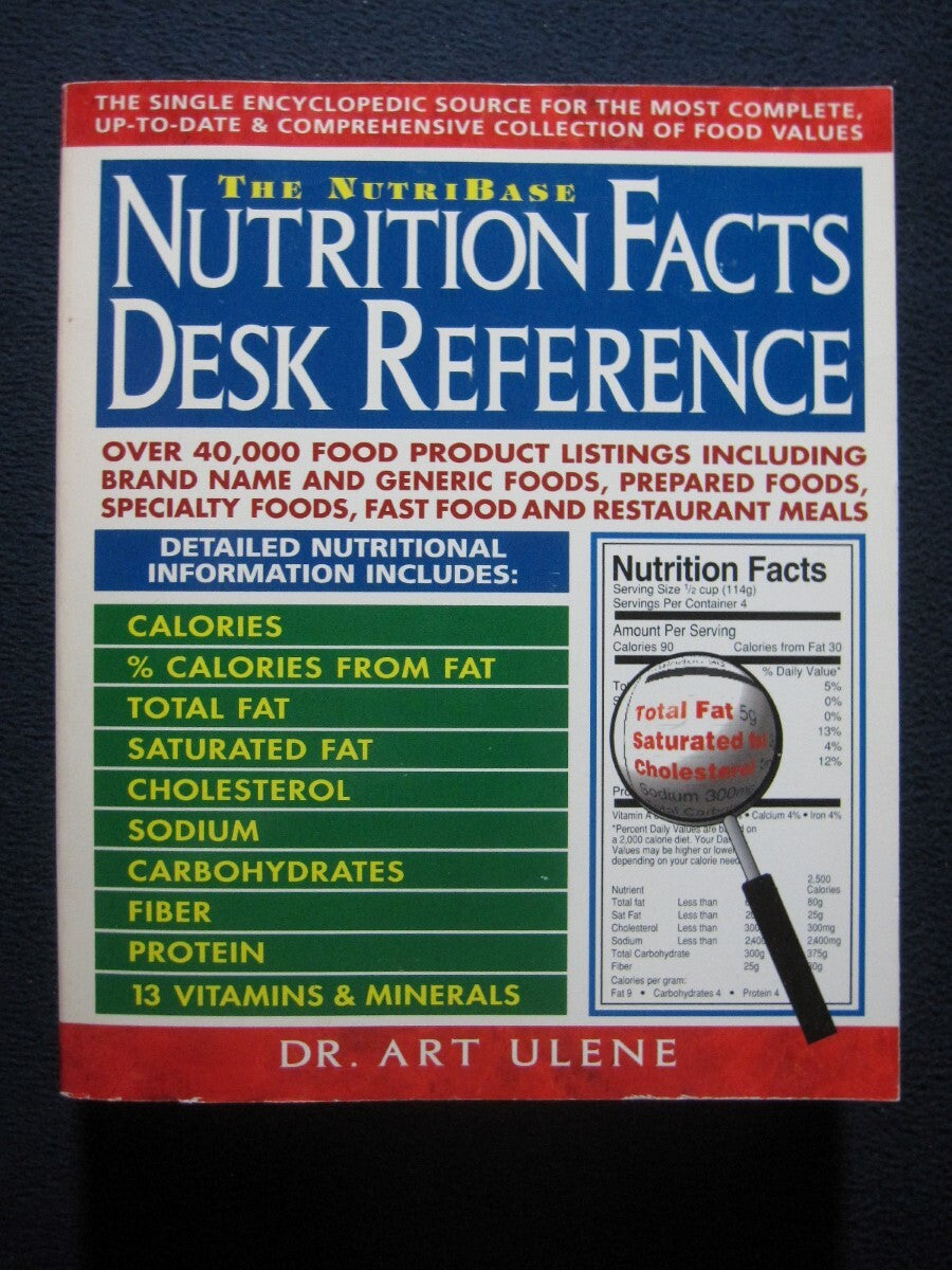 The NutriBase Nutrition Facts Desk Reference by Art Ulene