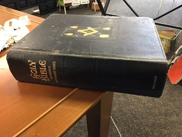 Masonic Holy Bible Holman Edition 1949 Reference Dictionary Index