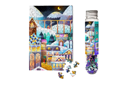 Alpine Village Holiday Mini Puzzle Gifts Christmas Travel