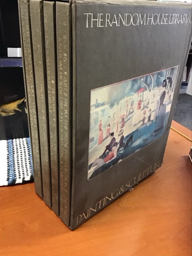 The Random House Library of Painting and Sculpture; 4 Volume Set with Original Box by David Piper
