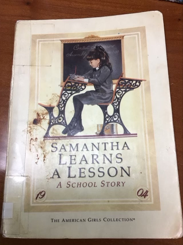 Samantha Learns a Lesson by Susan S. Adler *Ex Library Book