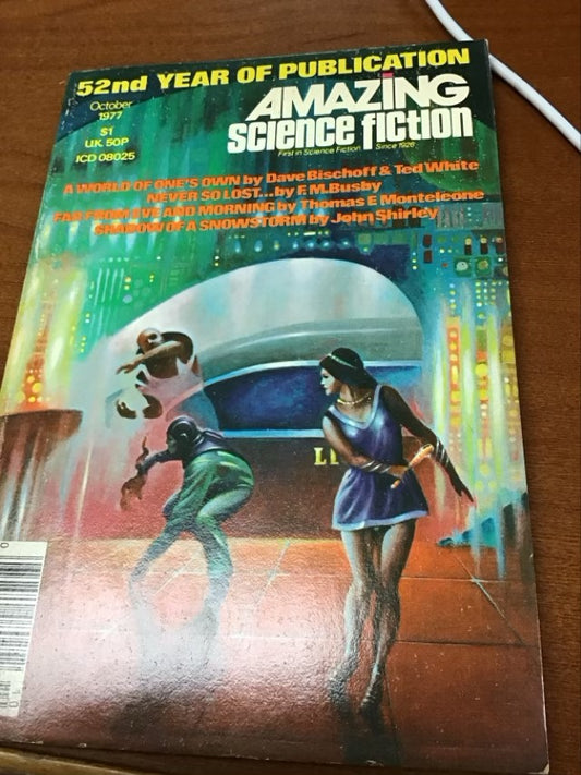 Amazing Science Fiction ; Oct ‘77 by Bischoff