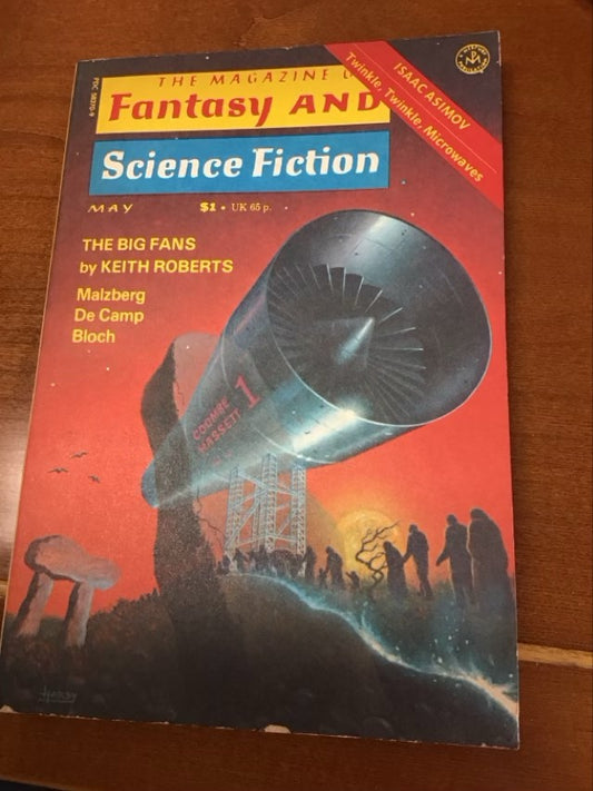 The Magazine Of Fantasy And Science Fiction ; May ‘77 by Malzberg/DeCamp/Bloch