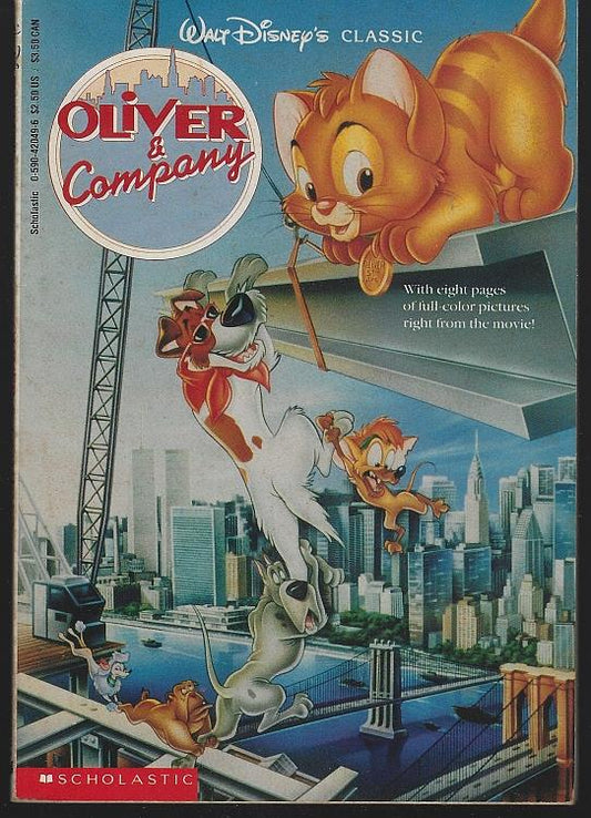Oliver and Company (Disney Classics) by Jan Carr