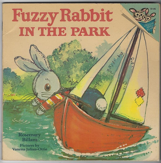 Fuzzy Rabbit In Park by Rosemary Billam
