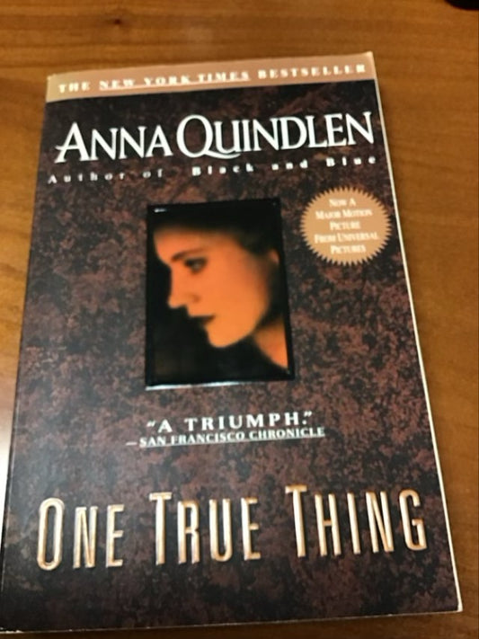One True Thing by Anna Quindlen