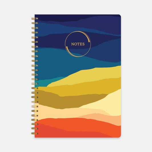 Gold Spiral Notebooks