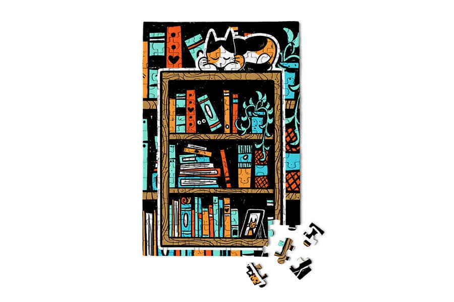 Paws N' Pages - bookstore book store gift souvenir puzzle