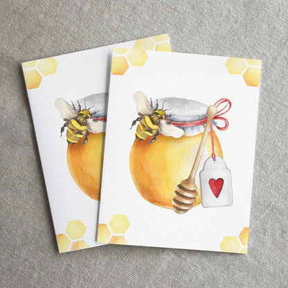 Bumble Bee Cards, Honey Bee, Love Card, Valentine's Day