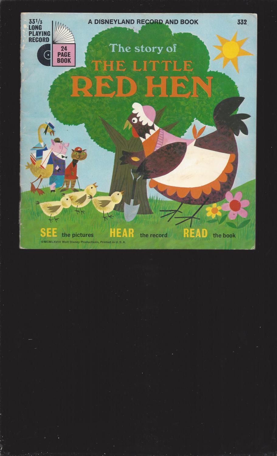 The Little Red Hen* NO record by Disney