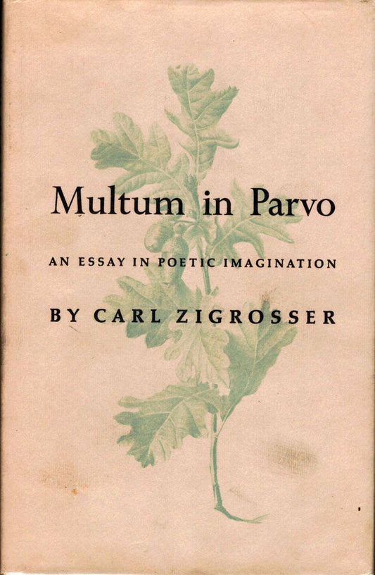 Multum in Parvo: An Essay in Poetic Imagination by Carl Zigrosser