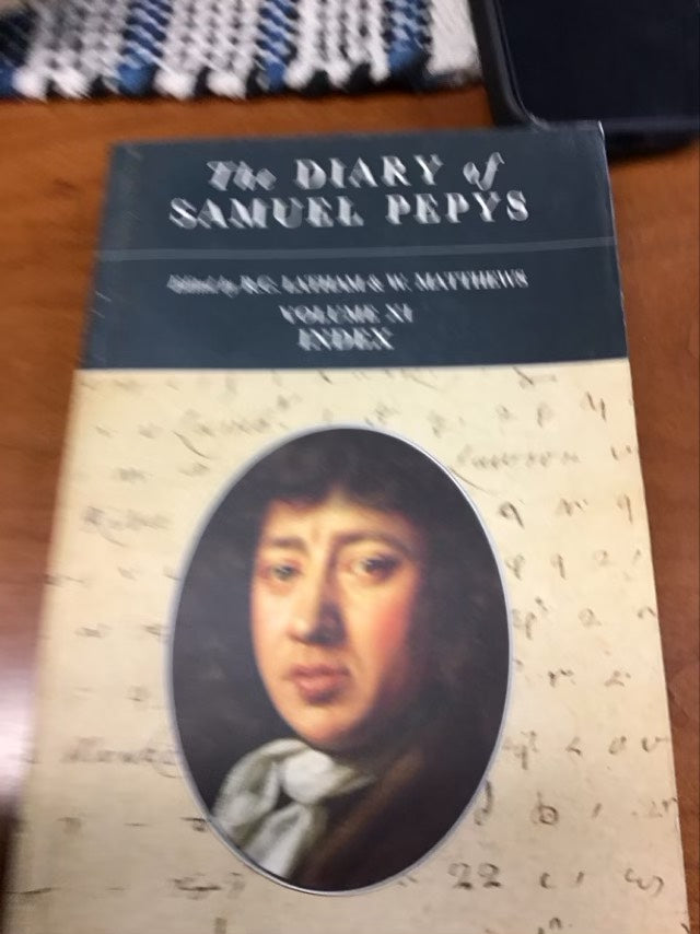 The Diary of Samuel Pepys: Volume XI – Index by Samuel Pepys
