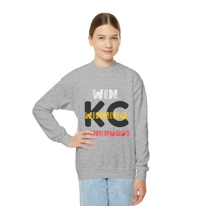 Kansas City Chiefs Themed Youth Crewneck Sweatshirt