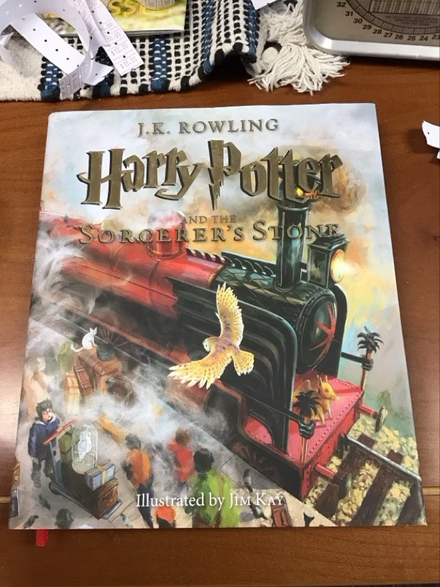 Harry Potter and the Sorcerer's Stone: The Illustrated Edition (Harry Potter, Book 1) by J.K. Rowling