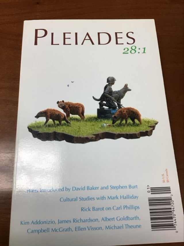 Pleiades 28:1 Volume 28 Number 1 by David Baker