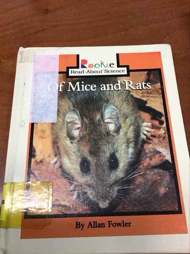 Of Mice and Rats by Allan Fowler * Ex Library Book