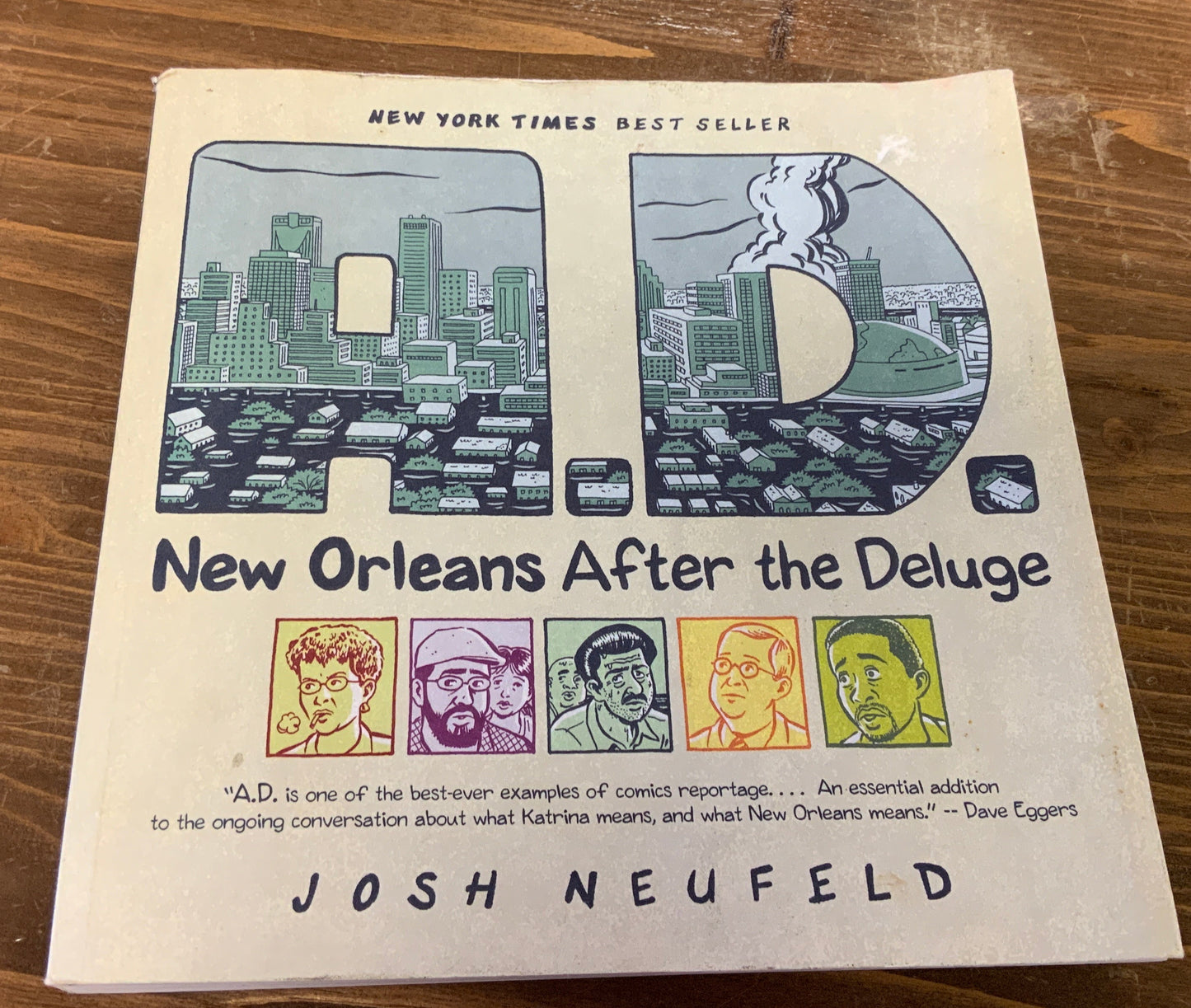 A.D. by Josh Neufeld Paperback Acceptable to Good