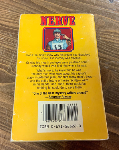 Nerve by Dick Francis paperback acceptable 1975