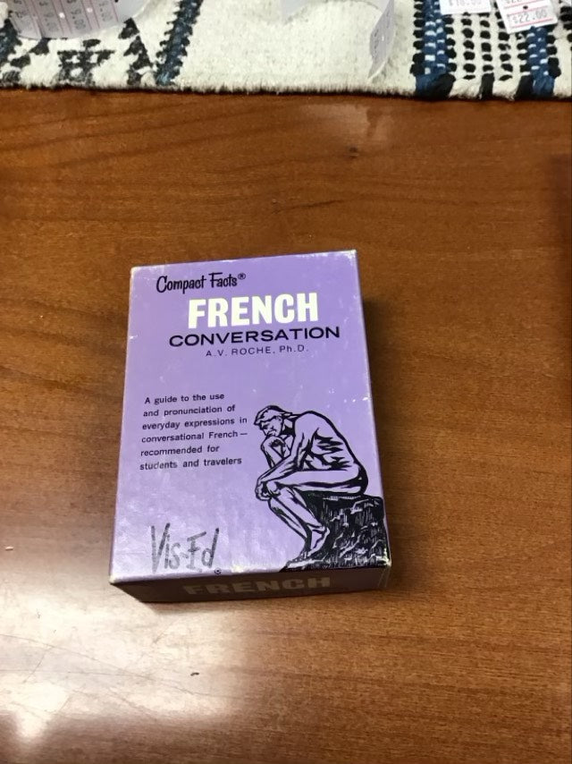 French Conversation: Compact Facts Study Cards