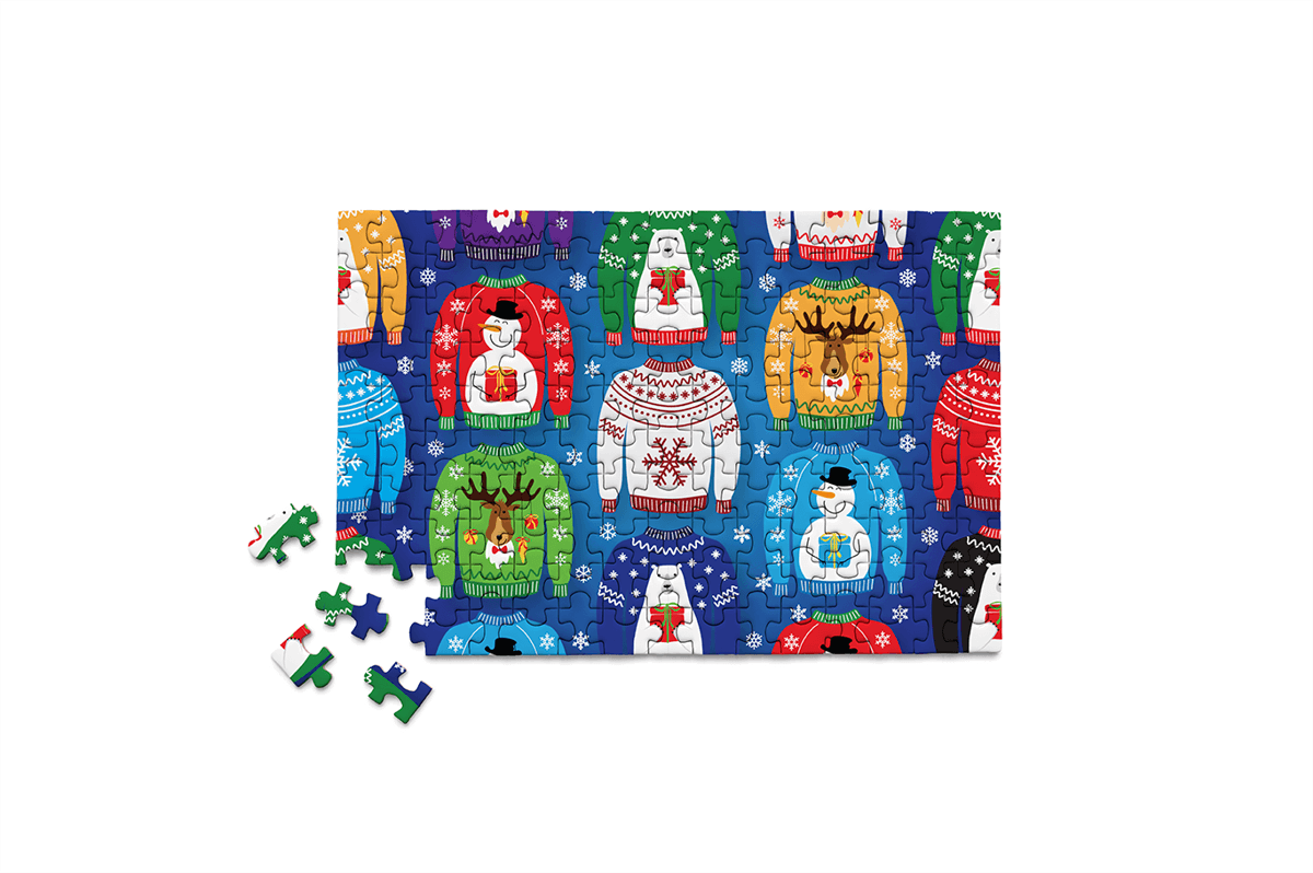 Holidays Sweater Weatha Fun Shacket puzzle holiday gift