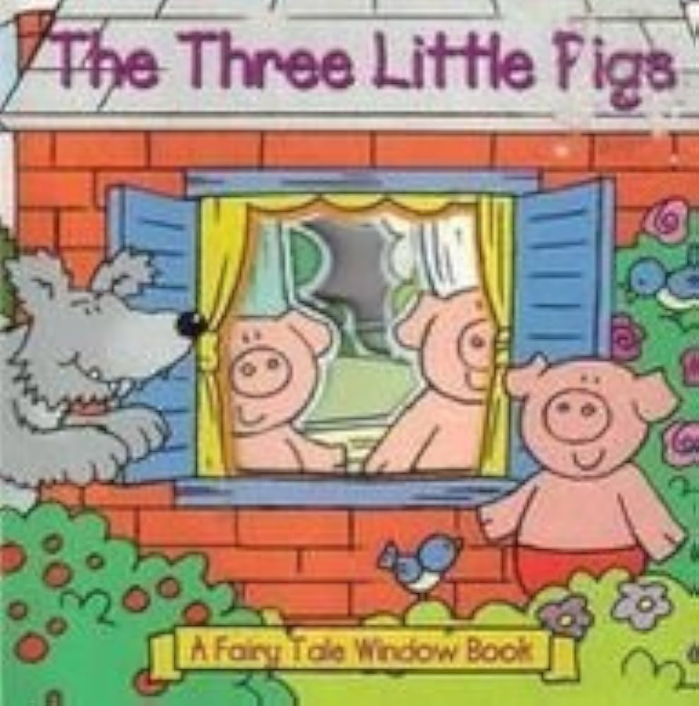 The Three Little Pigs (A Fairy Tale Window Book) by David Crossley