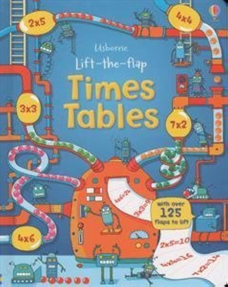 Lift the Flap Times Tables by Benedetta Giaufret & Enrica Rusina