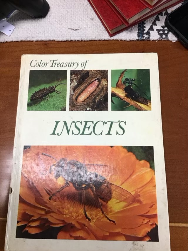 Color Treasury of Insects by Crescent Books