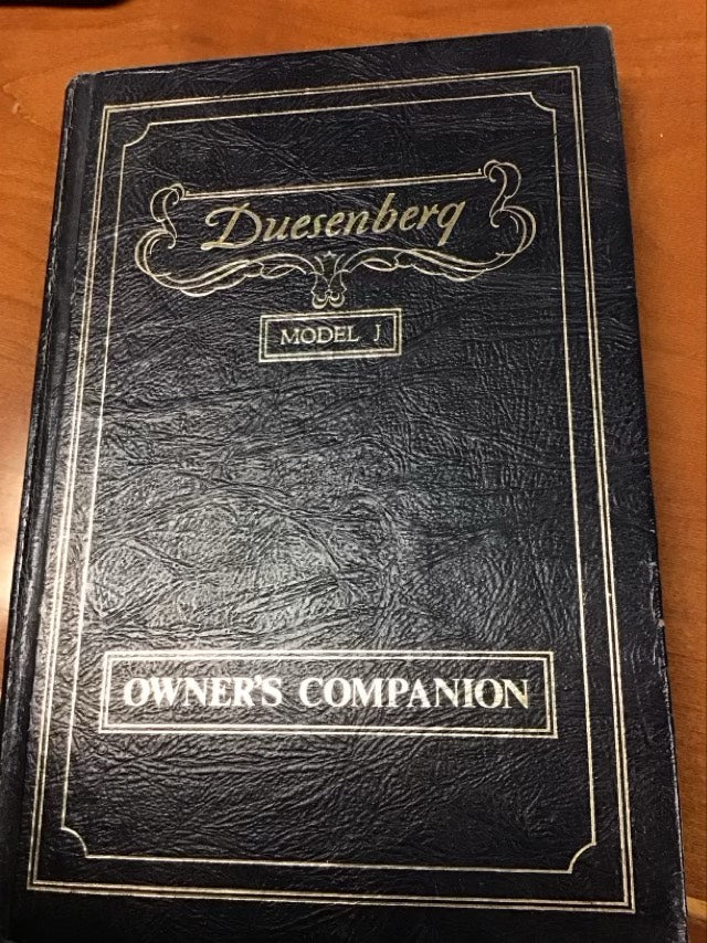 Duesenberg Model J Owners Companion by Dan R. Post