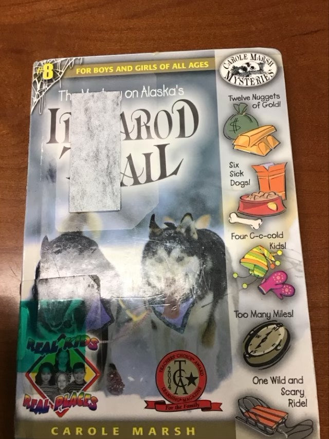The Mystery on Alaska' s Iditarod Trail by Carole Marsh *Ex Library Book