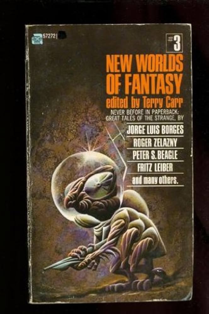 New Worlds of Fantasy #3 by Terry Carr