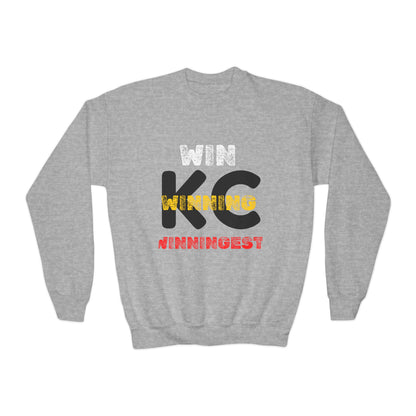 Kansas City Chiefs Themed Youth Crewneck Sweatshirt