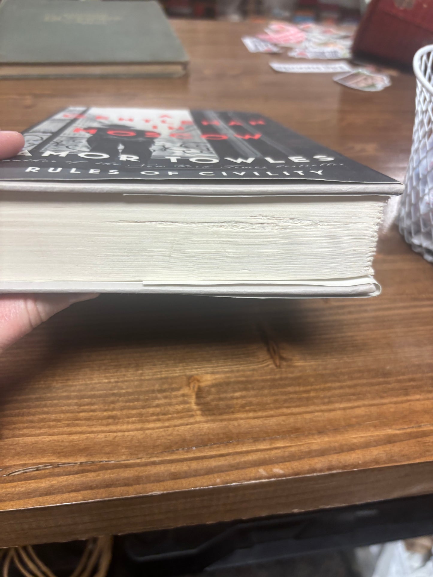 A Gentleman In Moscow by Amor Towles